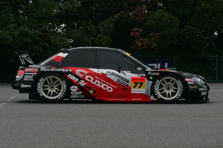 2005年SUPER GTシリーズに第4戦菅生より出場予定の新型インプレッサ (Photo: STI提供)