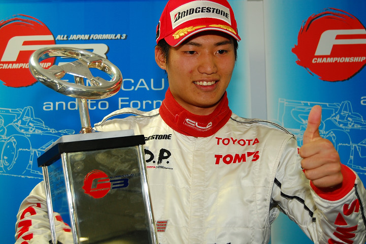 2007年ドライバーズチャンピオン、大嶋和也（TDP TOM'S）