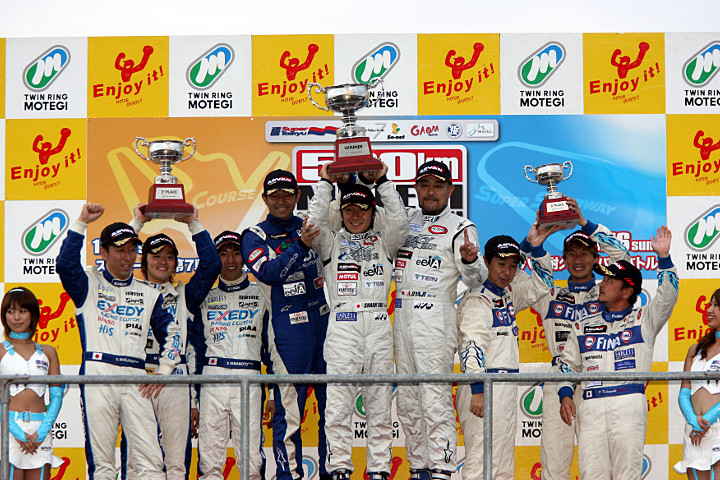 オーバルバトル決勝: ST3クラスの表彰式