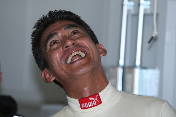 新生鈴鹿OPENING THANKS DAY: シビックレース予選出走前の鈴木亜久里氏