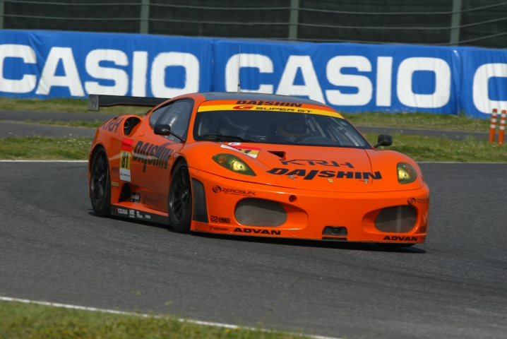 GT300クラスのフリー走行トップはダイシンフェラーリ