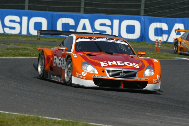 フリー走行　GT500のトップはエネオスSC