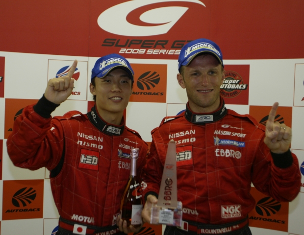 GT500ポールのクインタレッリ/安田組