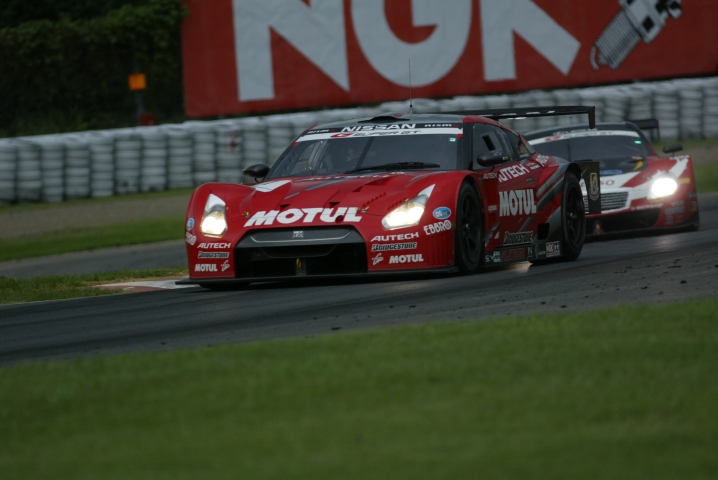 タイヤチョイスが見事に当たり、遂に菅生の魔物を退治したモチュールGT-R