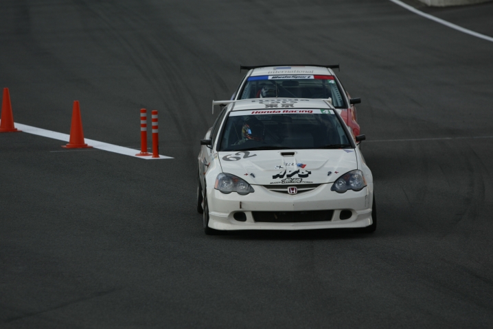 第2レースST4の勝者はポールシッターの#62インテグラ