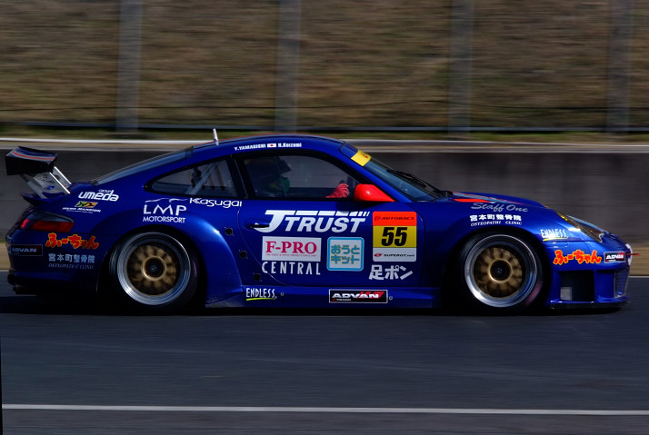 2009 SUPER GTマシンLineup(GT300): CarNo.55 J-TRUST F-PRO おうとキットポルシェ