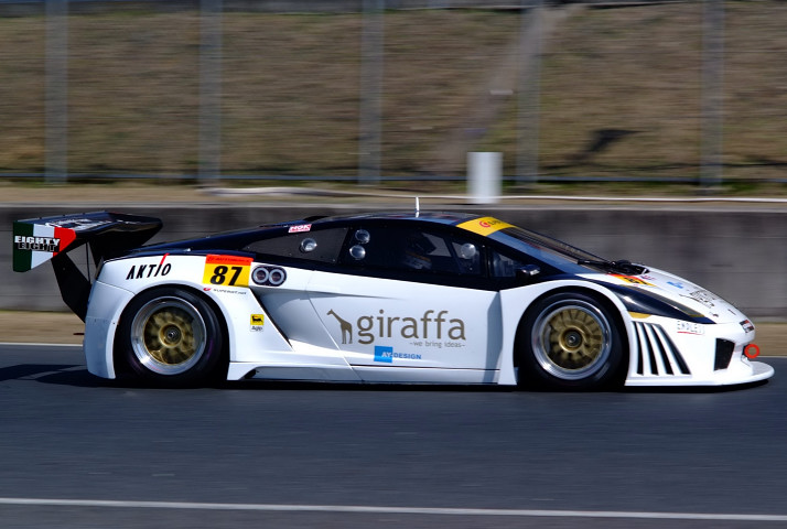 2009 SUPER GTマシンLineup(GT300): CarNo.87 giraffa ガイヤルド RG-3