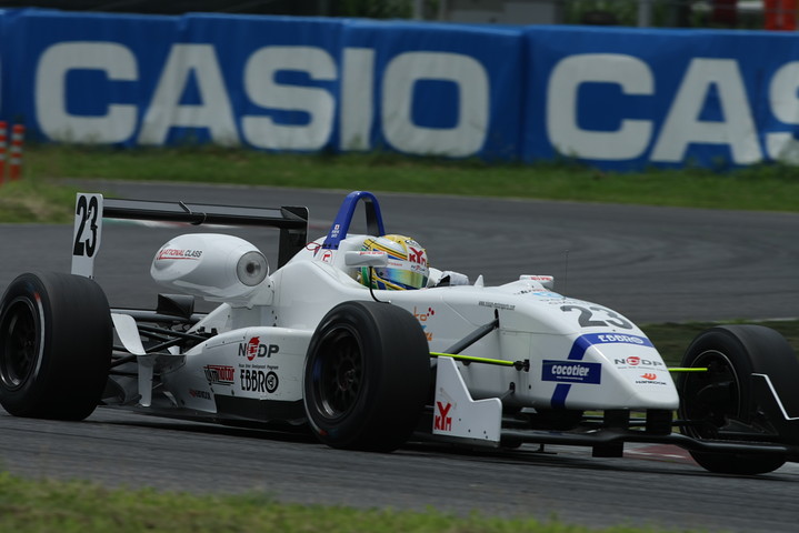 Nクラスで2位に入った、佐藤公哉（ノバ）