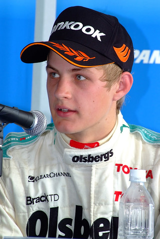 決勝記者会見: Cクラス2位のマーカス・エリクソン（トムス）