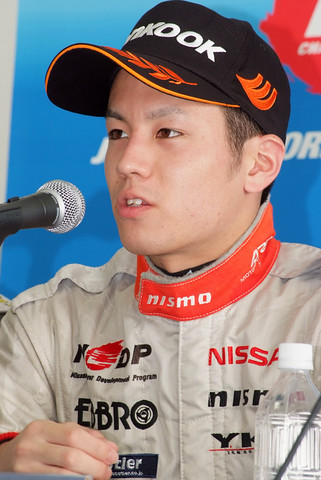 決勝記者会見: Nクラス2位の佐藤公哉（ノバ）