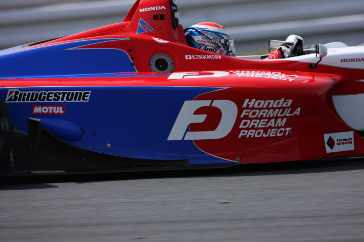 フリー走行1回目: 新加入、HFDP RACINGの塚越広大は12位と振るわず