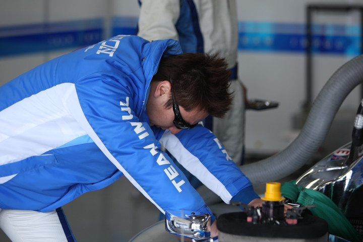 松田次生（LAWSON TEAM IMPUL）は、ブレーキトラブルでQ3のアタックができなかった