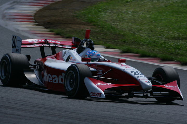 フリー走行1回目、3位に食い込んできたのは平手晃平（インパル）