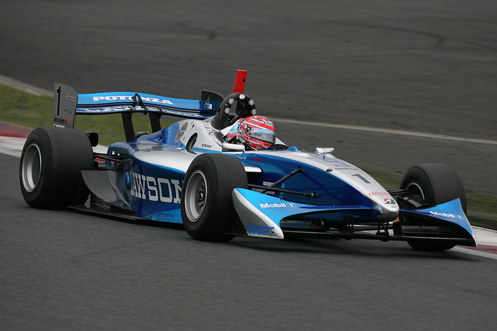 日曜朝のフリー走行で2位は、松田次生（インパル）