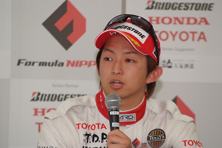 予選3位の平手晃平（インパル）