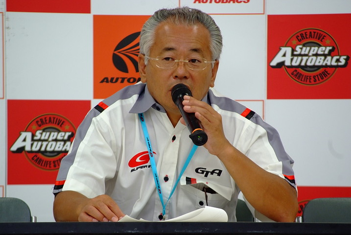 GTA定例記者会見にて、板東正明会長