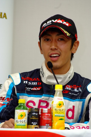 決勝記者会見: GT300クラスで優勝したエスロードMOLA Zの柳田真孝