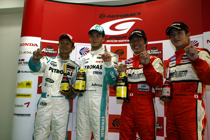 決勝記者会見: 各クラスのウィナーたち