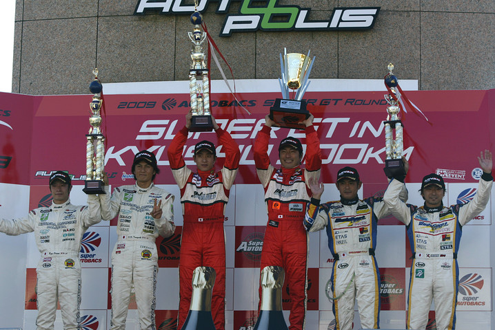 GT300の暫定表彰式