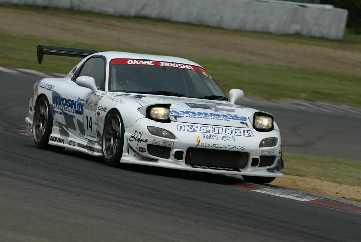 ST3クラストップタイムは協新計測マイロード岡部自動車RX-7（杉林健一／小松一臣／増田芳信組）