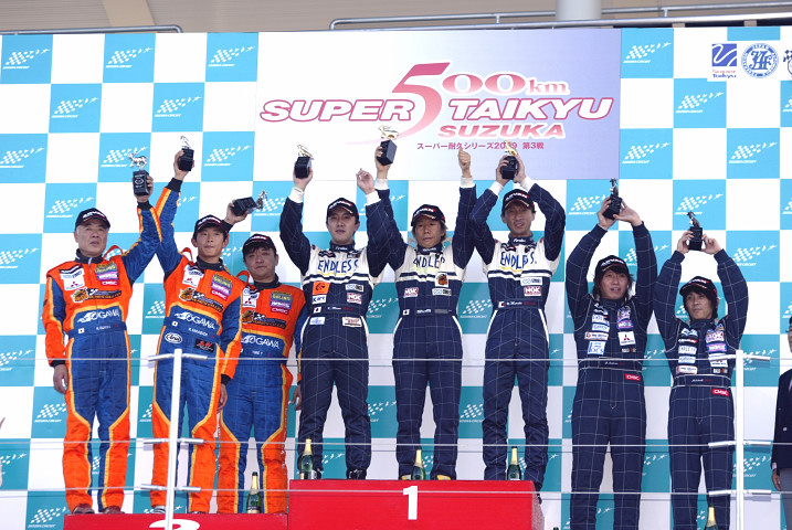 ST2クラスの暫定表彰式