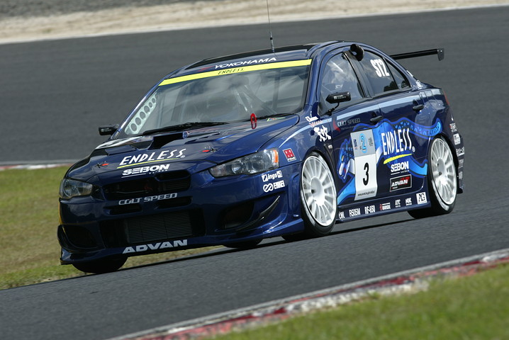 ST２クラスのポールポジションは、ENDLESS ADVAN CS・X（峰尾恭輔／山田英二／村田信博組）