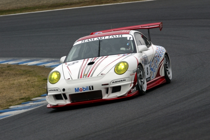 A、B両ドライバー共にコースレコードを更新した#8ポルシェ997GT3