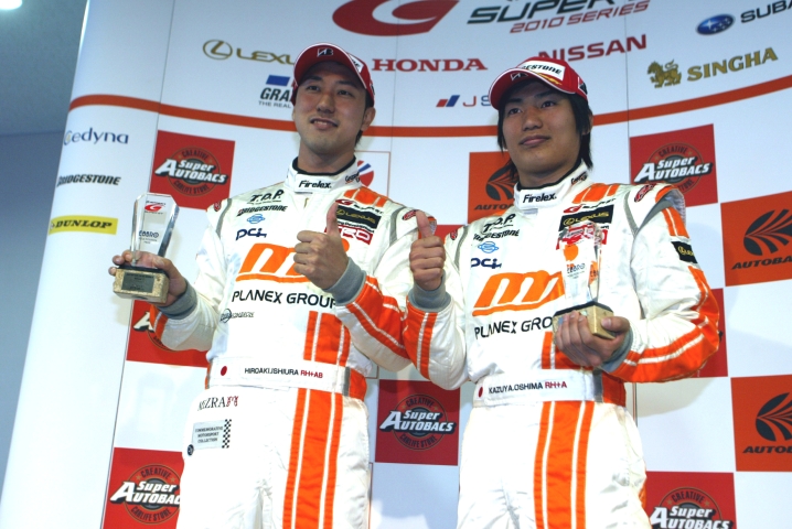 GT500のポールポジションは石浦＆大嶋の若手コンビ。昨年の鈴鹿700kmに続く2勝目への意気込みを語った