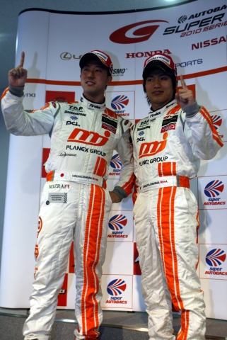 GT500クラス優勝は石浦＆大嶋組