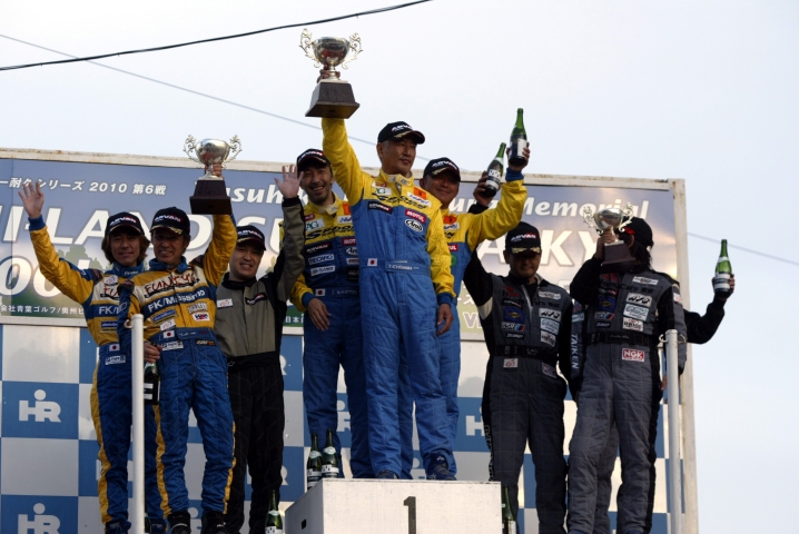 ST4クラスの暫定表彰式