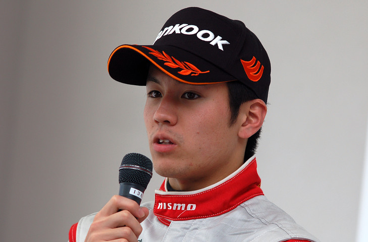 決勝記者会見: Nクラス３位の佐藤公哉（ノバ）