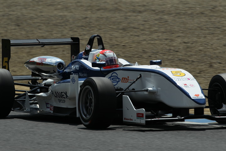 Cクラスから初参戦の山内英輝（ハナシマ）は、いきなり予選3位に着けた