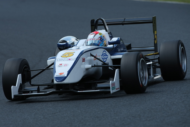 公式予選2位は、山内英輝（ハナシマ）