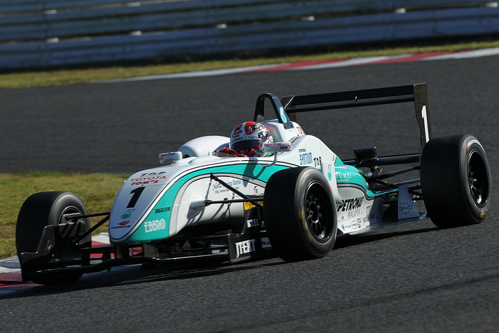 予選3位は、国本雄資（トムス）