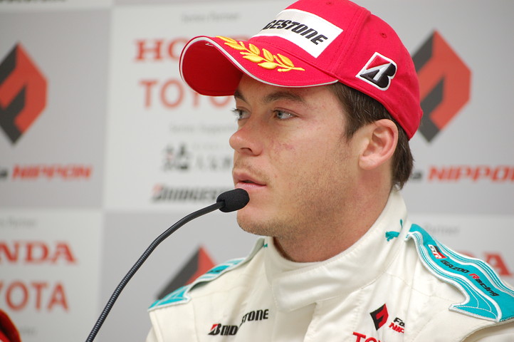 決勝記者会見: 3位のアンドレ・ロッテラー（トムス）