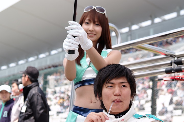 スターティンググリッド: 大嶋和也（トムス）