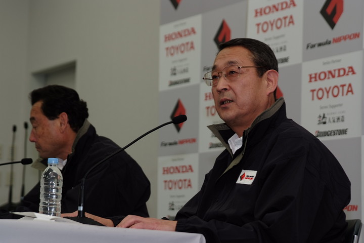 今季から株式会社日本レースプロモーション、代表取締役社長に就任した白井裕氏