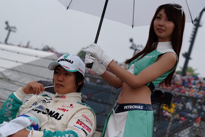 スターティンググリッド: 大嶋和也（トムス）