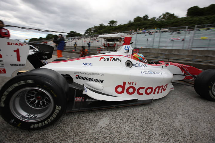 ポールポジションは全セッションを制したロイック・デュバル（ダンデライアン）