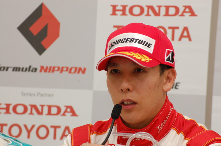 予選記者会見: 小暮卓史（ナカジマ）