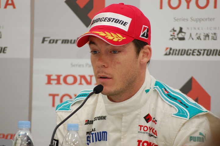 第2レース決勝記者会見: 2位はアンドレ・ロッテラー（トムス）