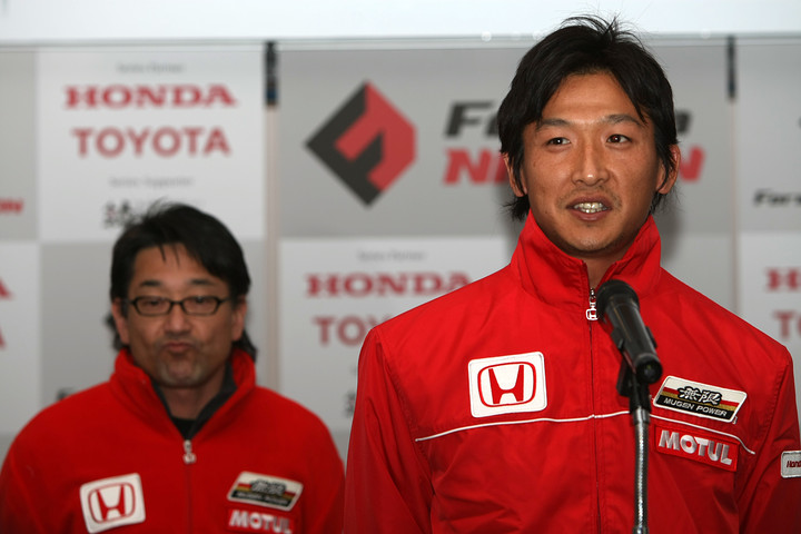 2010フォーミュラ・ニッポン体制発表会: 井出有治（MOTUL TEAM 無限）