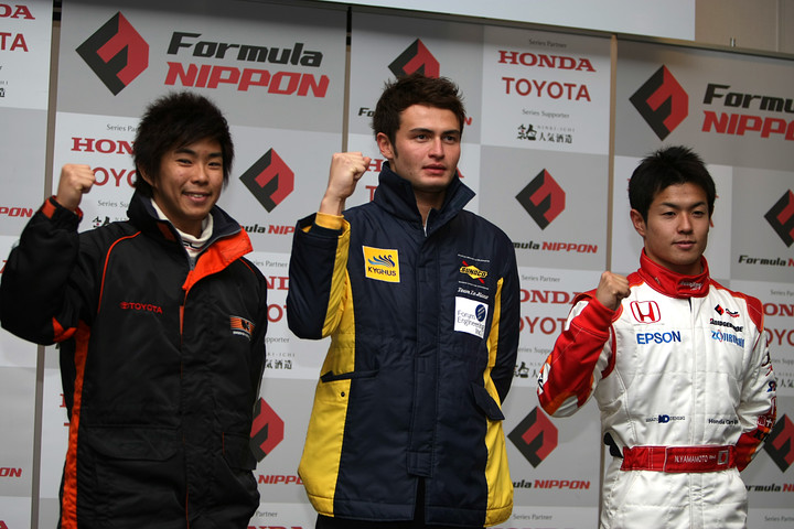 2010フォーミュラ・ニッポン体制発表会: 今シーズンから参戦するルーキーたち