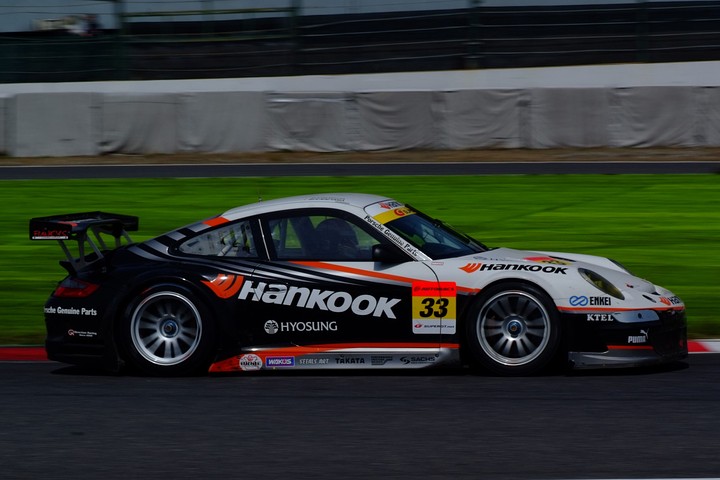 2010年度SUPER GT参戦マシンLineup(GT300): CarNo.33 HANKOOK PORSCHE（木下みつひろ／影山正美組）