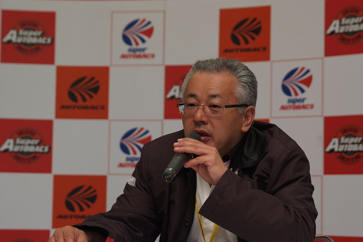 GTA定例記者会見にて、板東正明GTA代表取締役