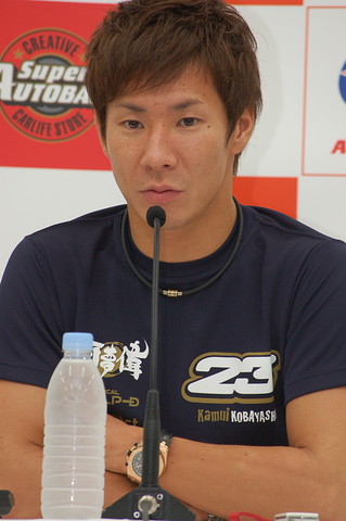 小林可夢偉がSUEPR GTに登場。F1日本GPに向けての思いを語る