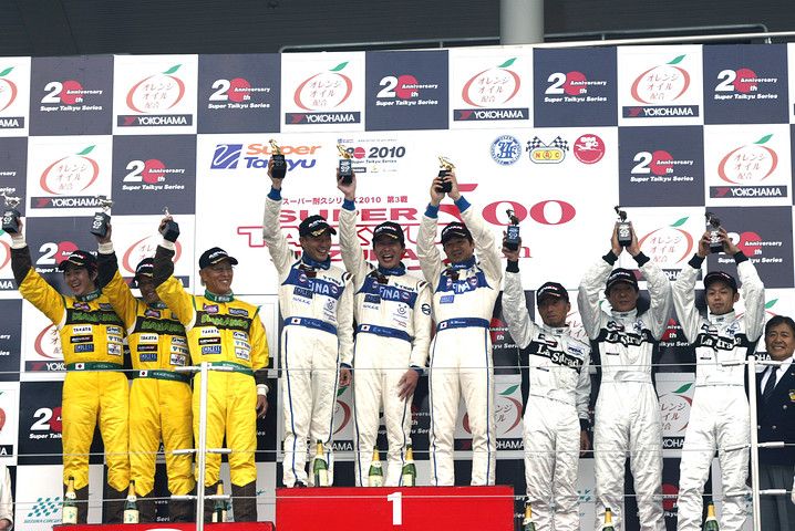 ST3クラスの暫定表彰式