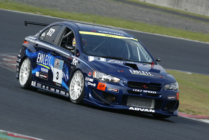 フリー走行: ST2クラストップタイムは、エンドレス・アドバン・コルトスピードX（峰尾恭輔／村田信博組）