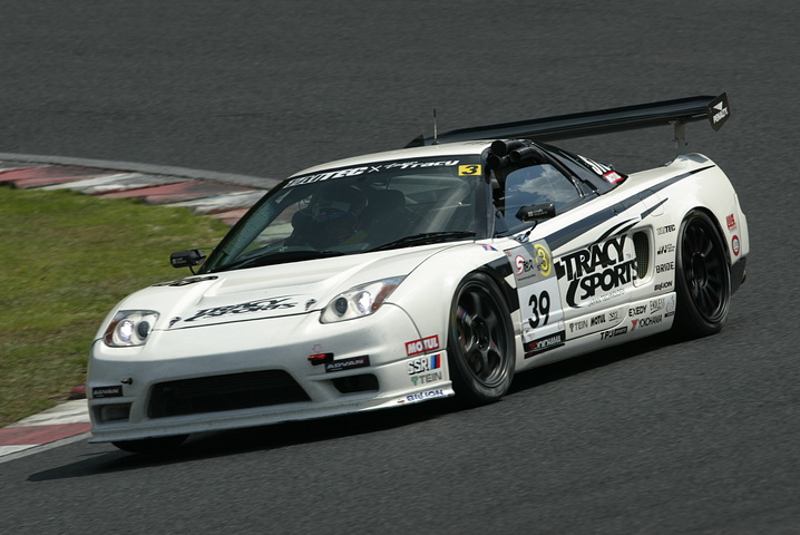 ST3クラスポールポジションは、TITEC TRACY NSX（川口正敬／植田正幸／佐々木孝太組）