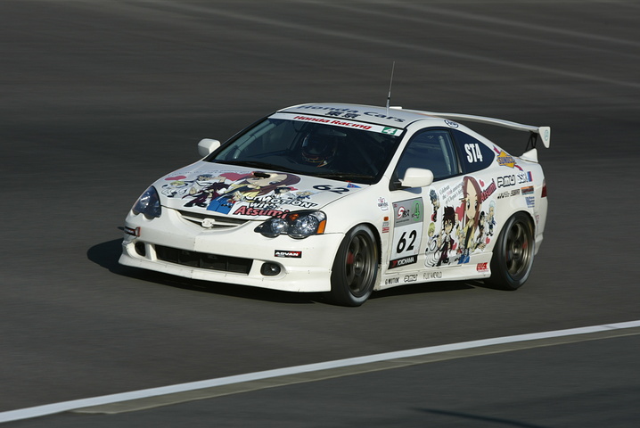 ST4クラスポールポジションは、ホンダカーズ東京 G/M インテグラ（塩谷烈州／太田侑弥／古橋孝之組）